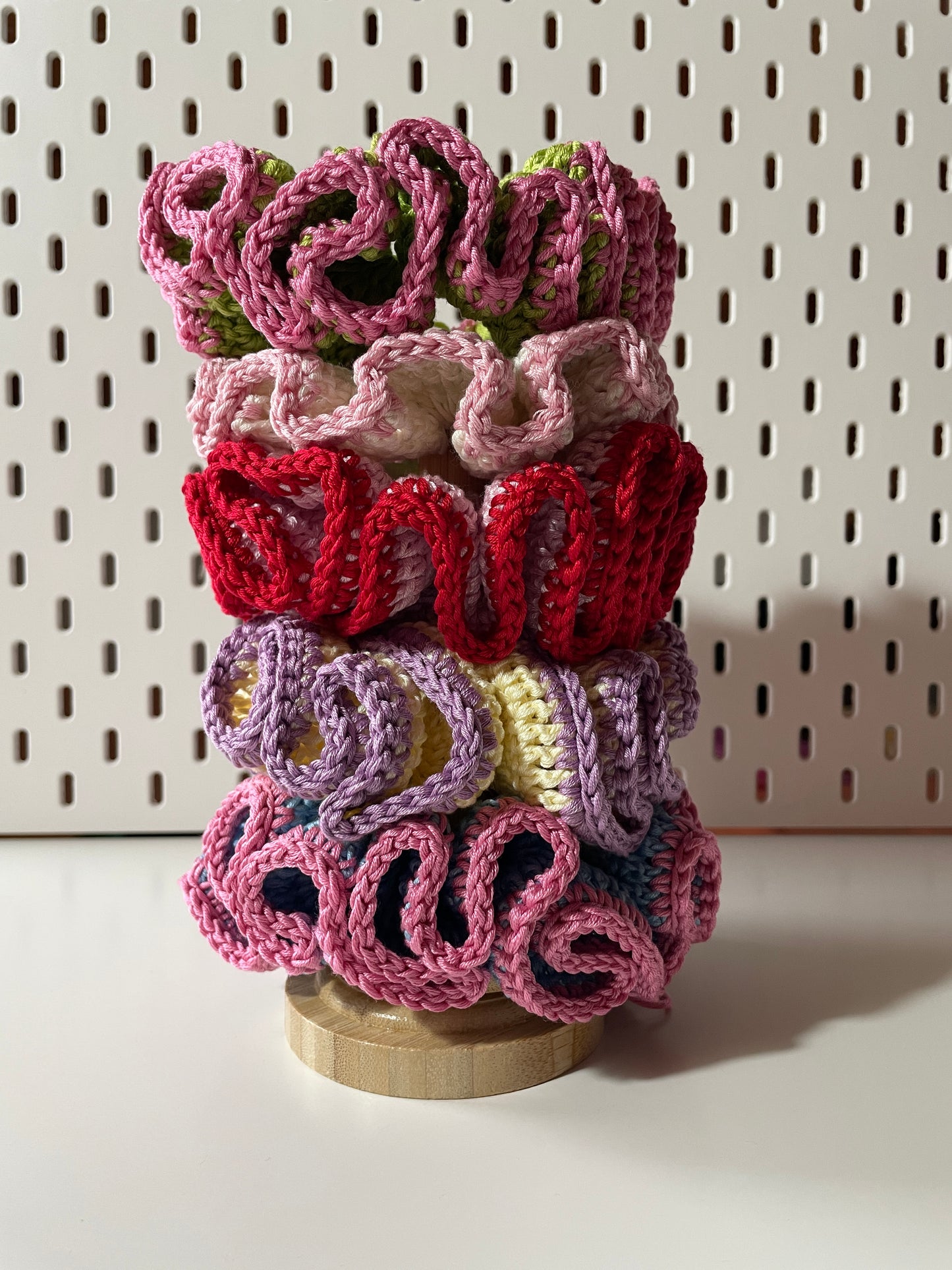 Maxi scrunchie in crochet